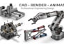 create 3d cad models, renderings and mechanical animations in autodesk inventor